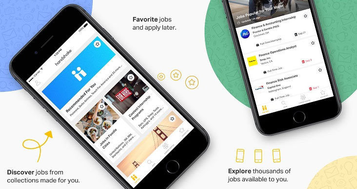 Handshake on smartphones